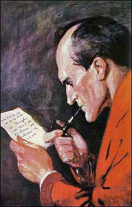 Sherlock Holmes by Frank Wiles